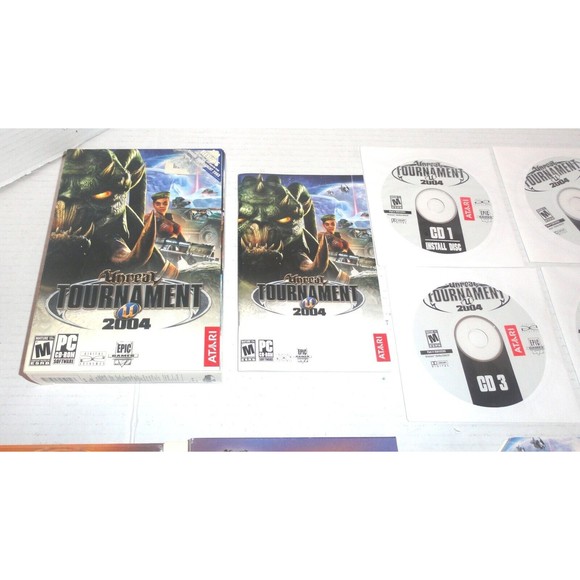 Unreal Tournament 2004 6-Disc PC Game with Install Key - Complete - Picture 3 of 7